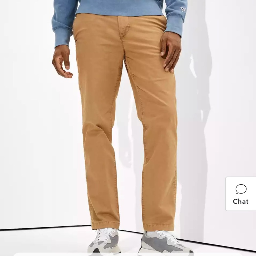 AMERICAN EAGLE next level flex straight chino pant